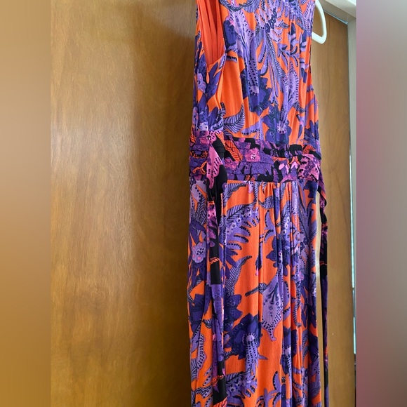 NWT Anthro Maxi Dress sz 0 - Picture 6 of 8